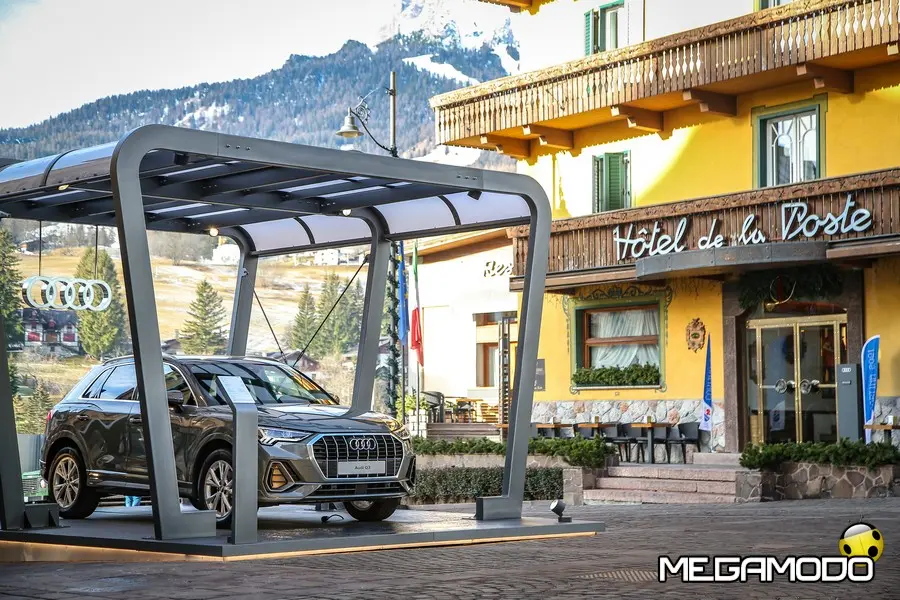 La nuova Audi Q3 protagonista del Cortina Fashion Weekend