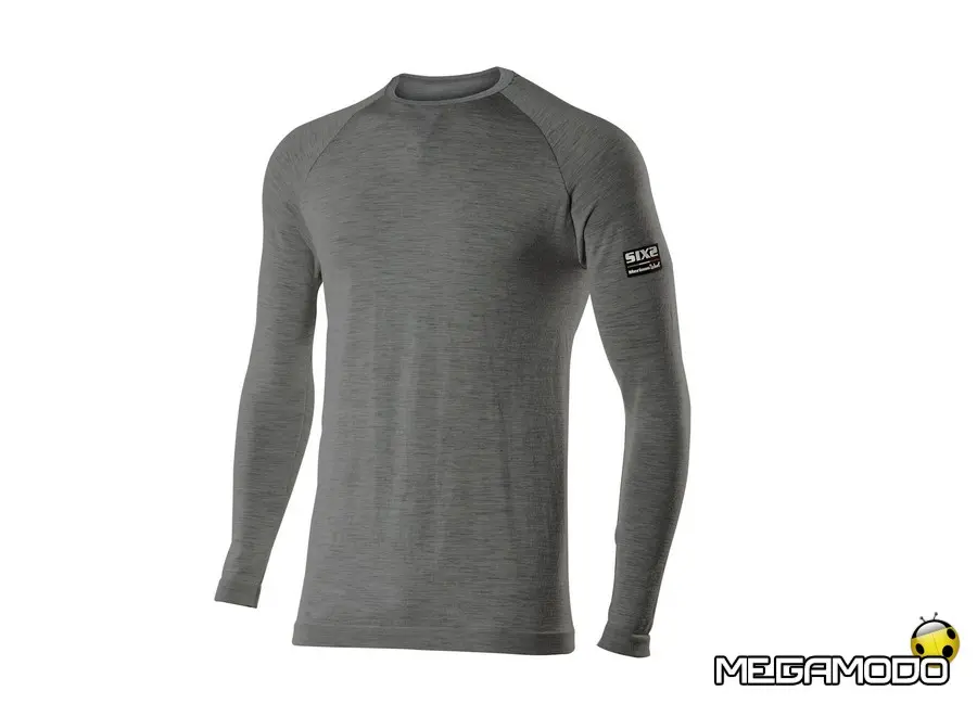 SIXS presenta TS2 Merinos, girocollo in carbon merinos wool