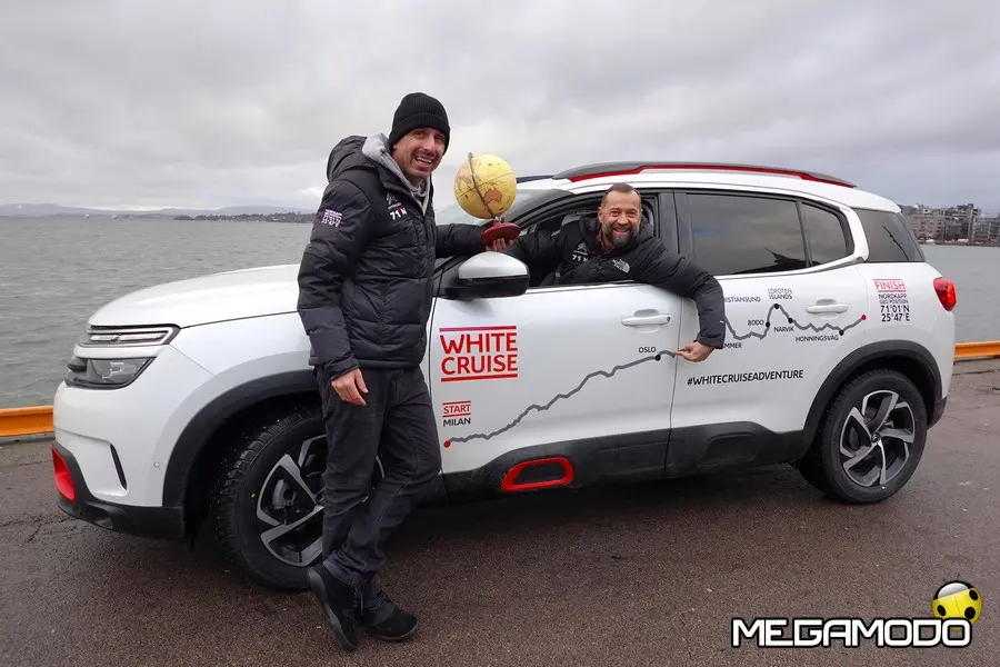 Fabio Volo e Citroen C5 Aircross 71° N Limited Edition alla scoperta di Oslo