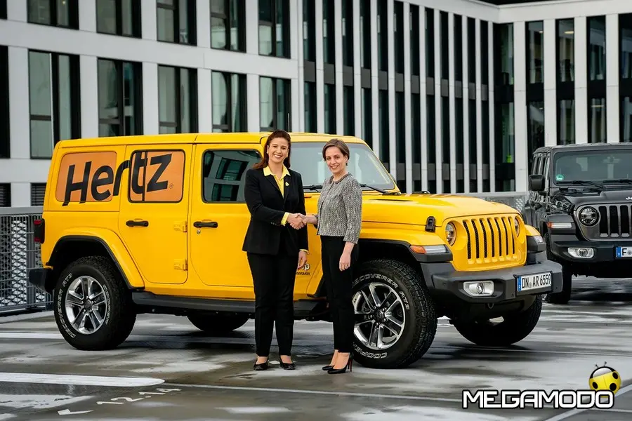 Nuova Jeep Wrangler nella flotta di Hertz Germania