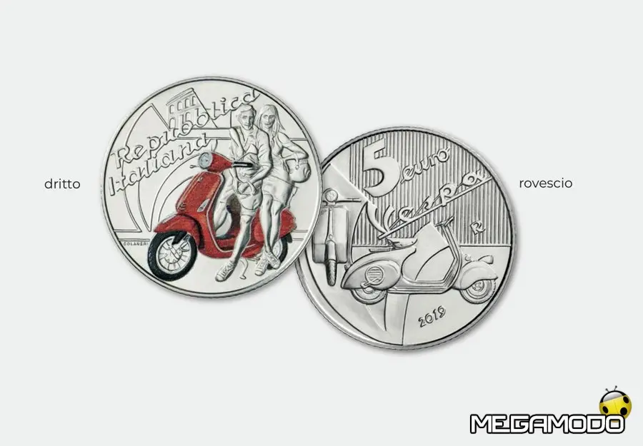 Vespa: la Zecca di Stato celebra uno dei simboli italiani con una moneta speciale in argento