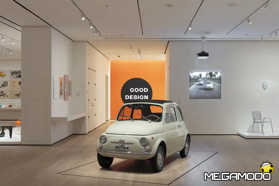 La Fiat 500 esposta al MoMA di New York