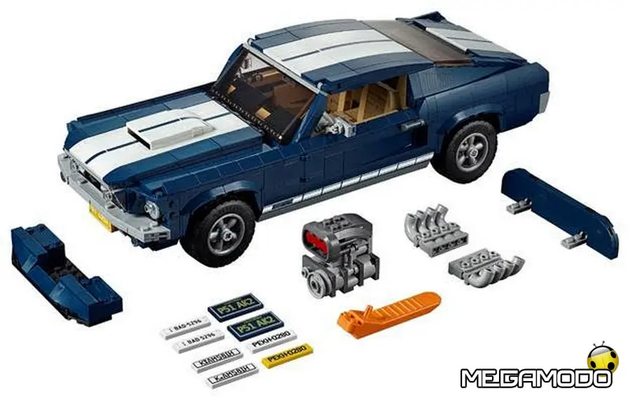 Ford e LEGO svelano il nuovo set dedicato alla leggendaria Mustang del 1967