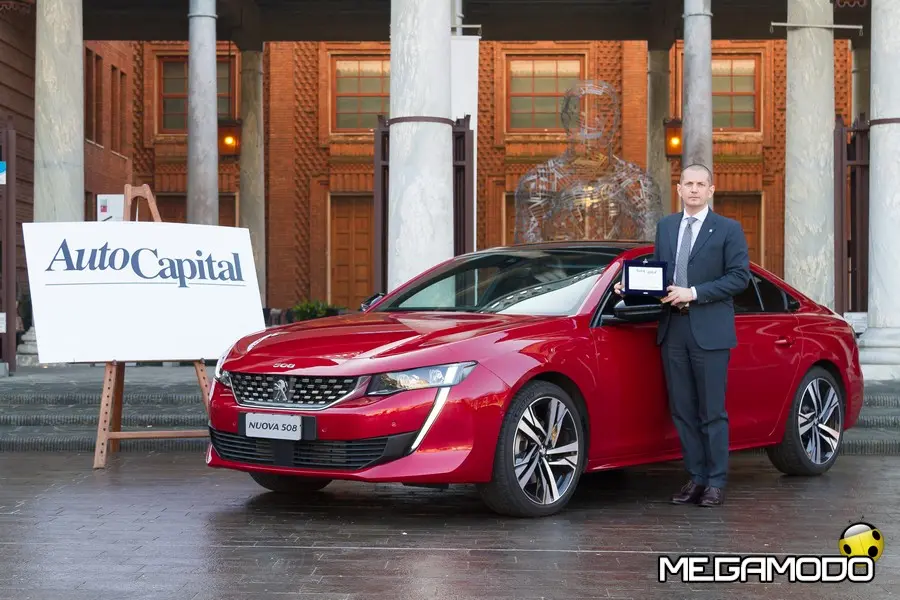 Nuova Peugeot 508 conquista il premio stradivari per l'elevata qualità costruttiva