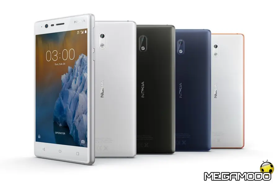 Android 9 Pie in arrivo da oggi su Nokia 3