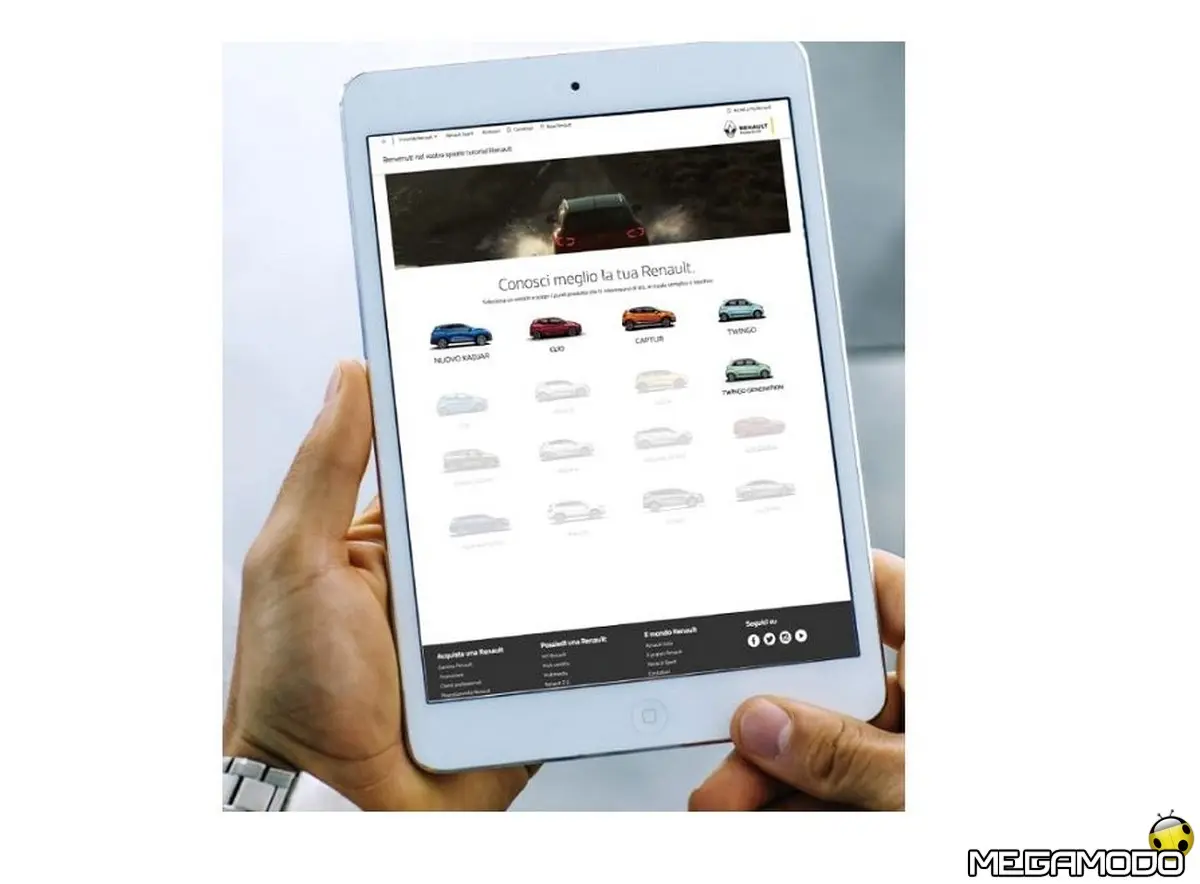 Renault Italia lancia la piattaforma digitale "Video Tutorial Renault"