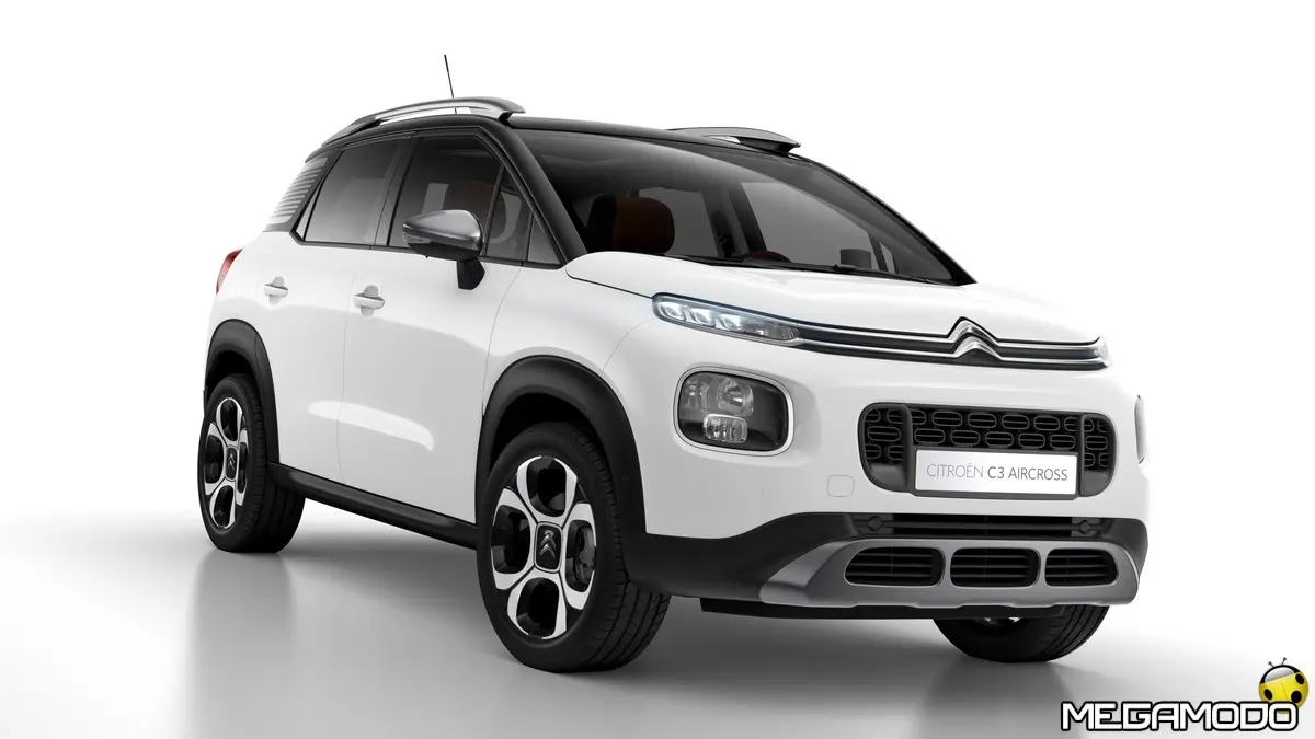 Citroen SUV C3 Aircross ora disponibile con versioni abbinate al motore benzina PureTech