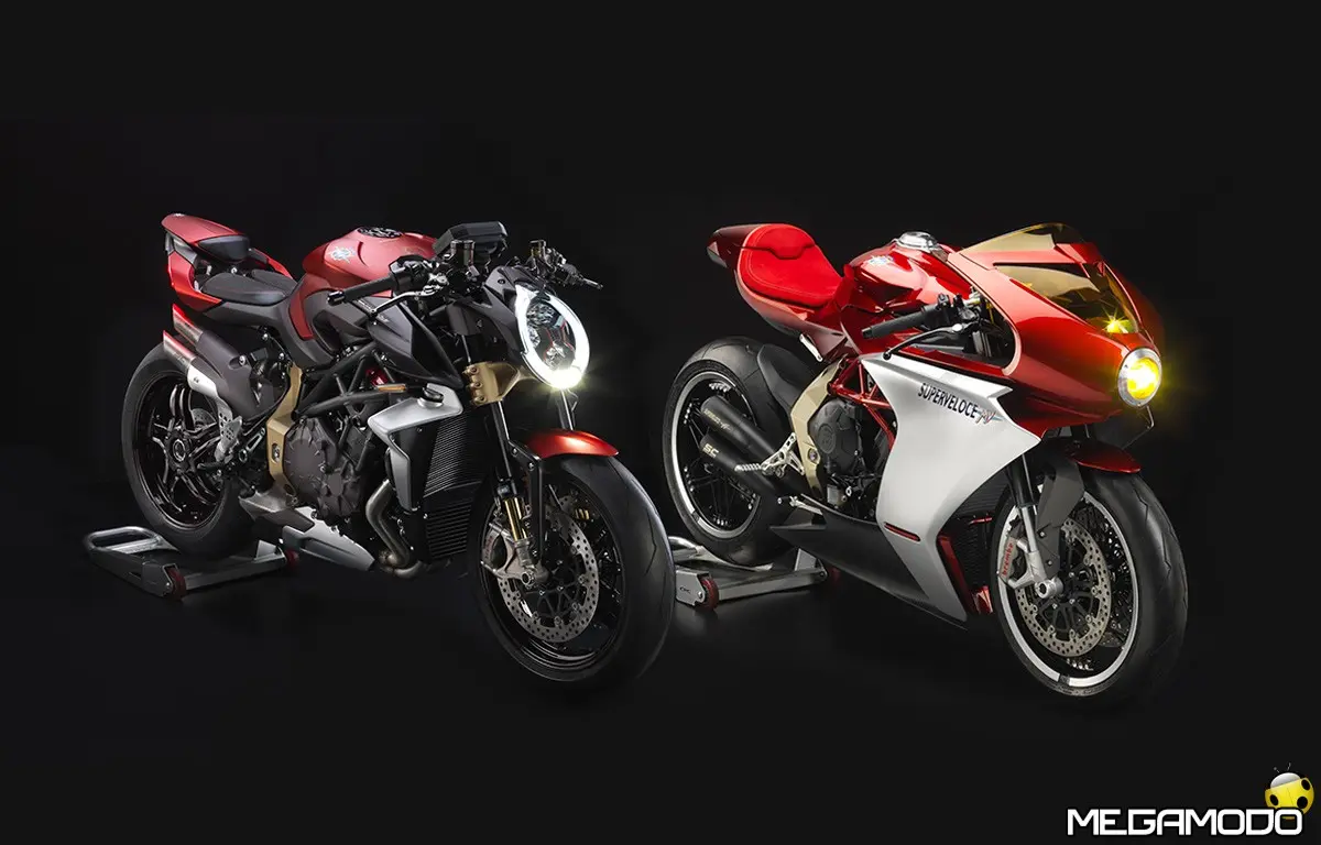 MV Agusta: Brutale 1000 Serie Oro e Superveloce 800 Serie Oro subito Sold-out!