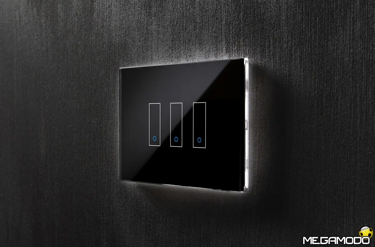 iotty, interruttori intelligenti retroilluminati