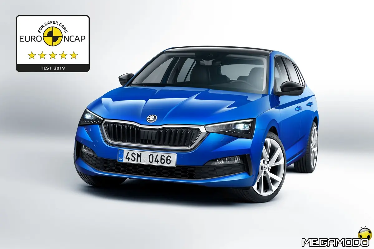 Skoda Scala riceve le cinque stelle Euro NCAP