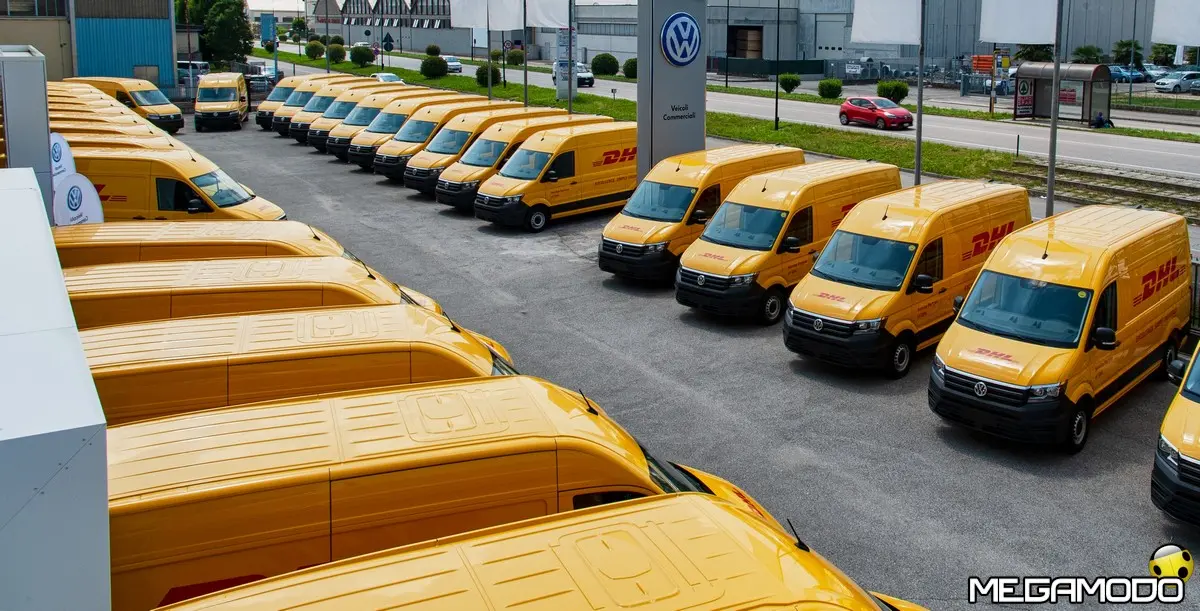 Volkswagen Veicoli Commerciali: una flotta di 38 veicoli per DHL