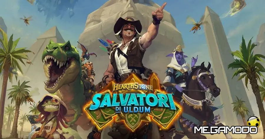 Hearthstone, disponibile la nuova espansione "Salvatori di Uldum"