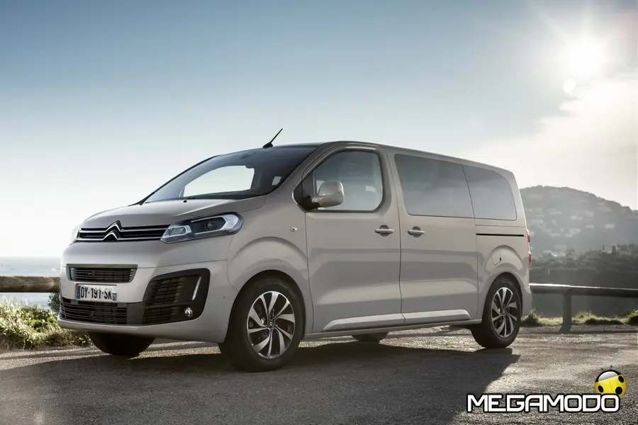 Citroen Spacetourer ora disponibile con motore BlueHDI 120 e cambio automaitco EAT8