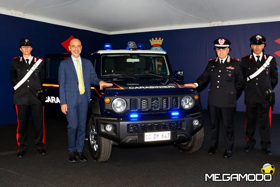 L’Arma dei Carabinieri sceglie Suzuki JIMNY
