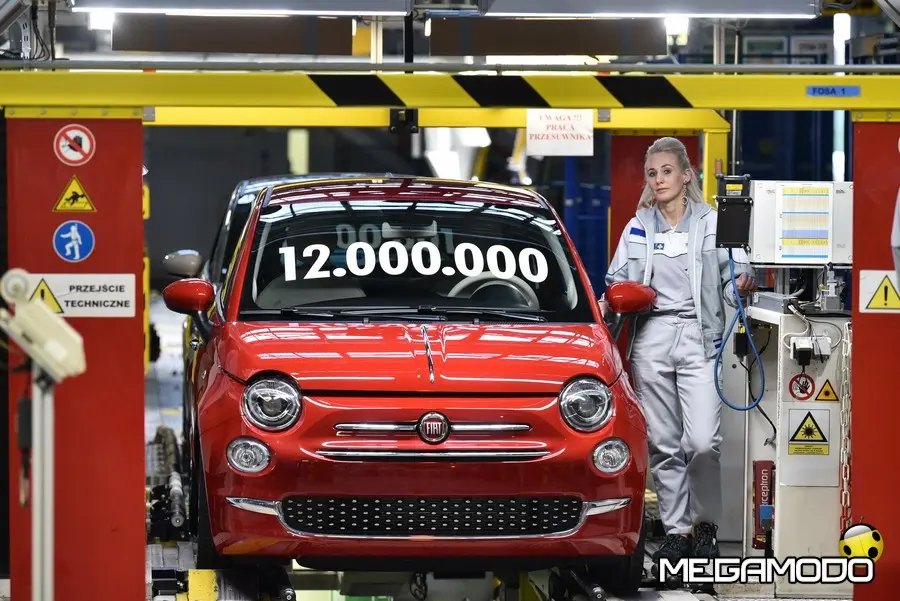 Nello stabilimento Fiat Chrysler Automobiles di Tychy è stata prodotta la dodici milionesima vettura