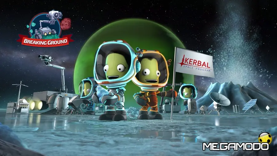 Kerbal Space Program, a dicembre l'espansione Breaking Ground