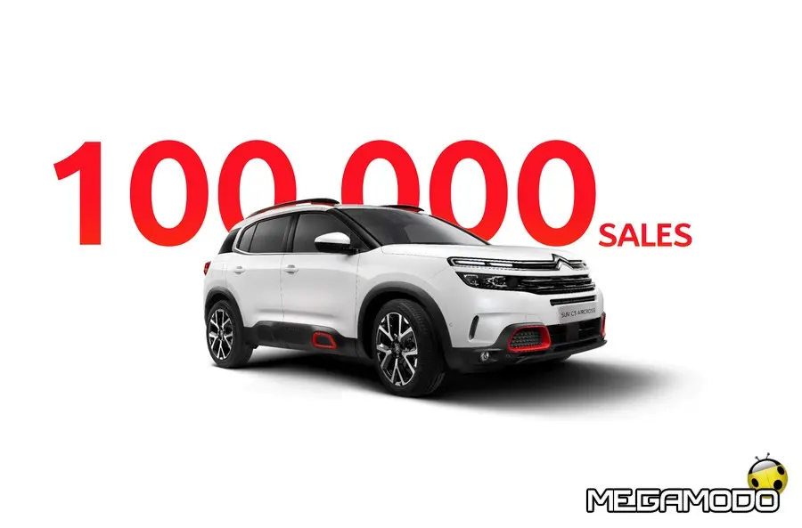 Citroen C5 Aircross SUV a quota 100.000 esemplari venduti!