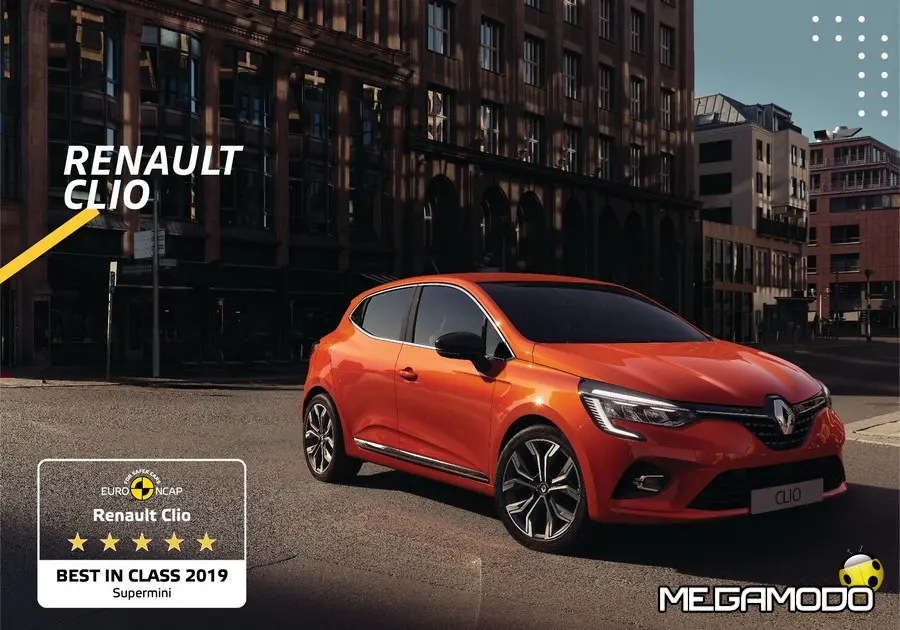 Nuova Renault Clio, city car più sicura del mercato secondo Euro NCAP