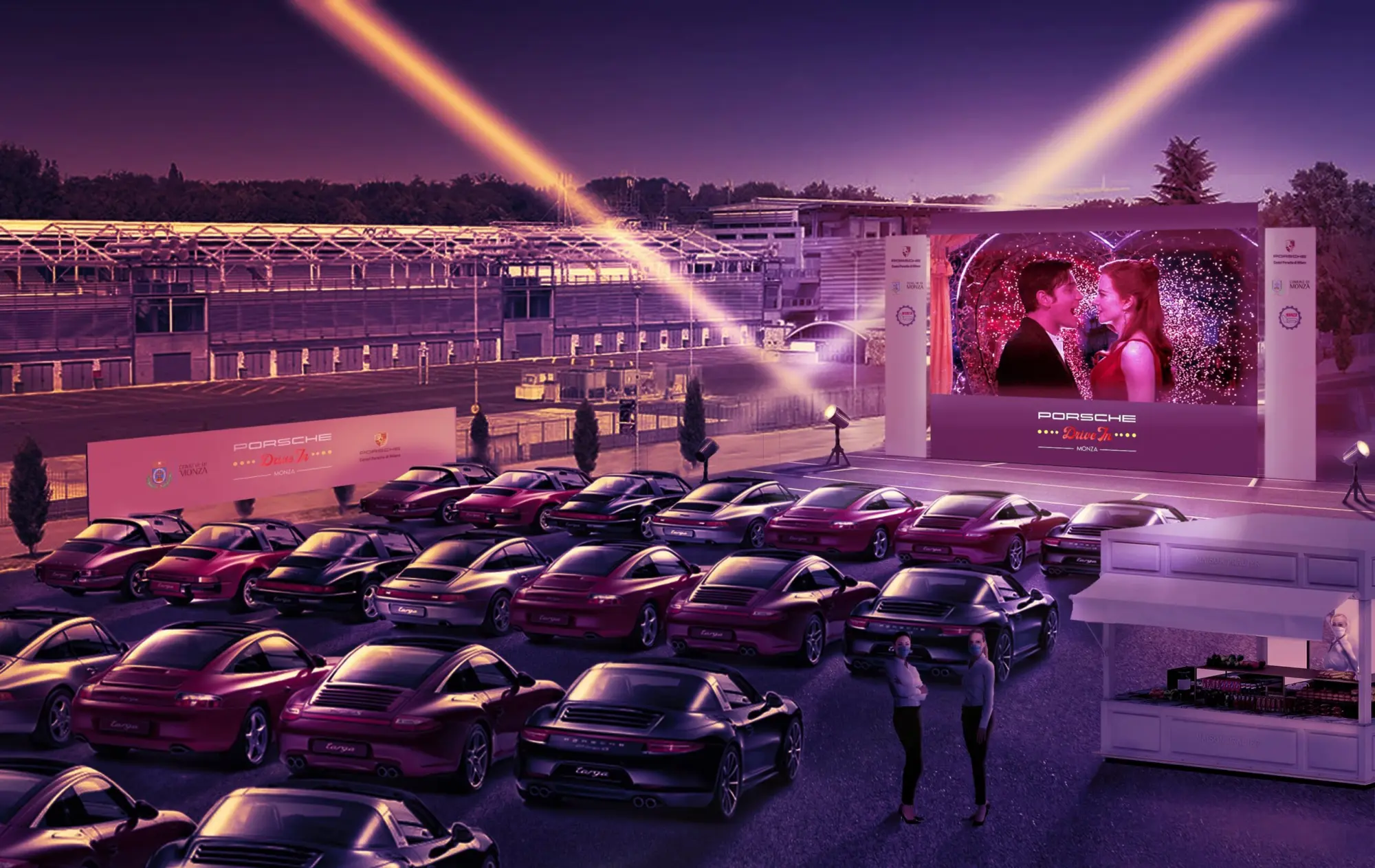 Il grande cinema in pole position a Monza