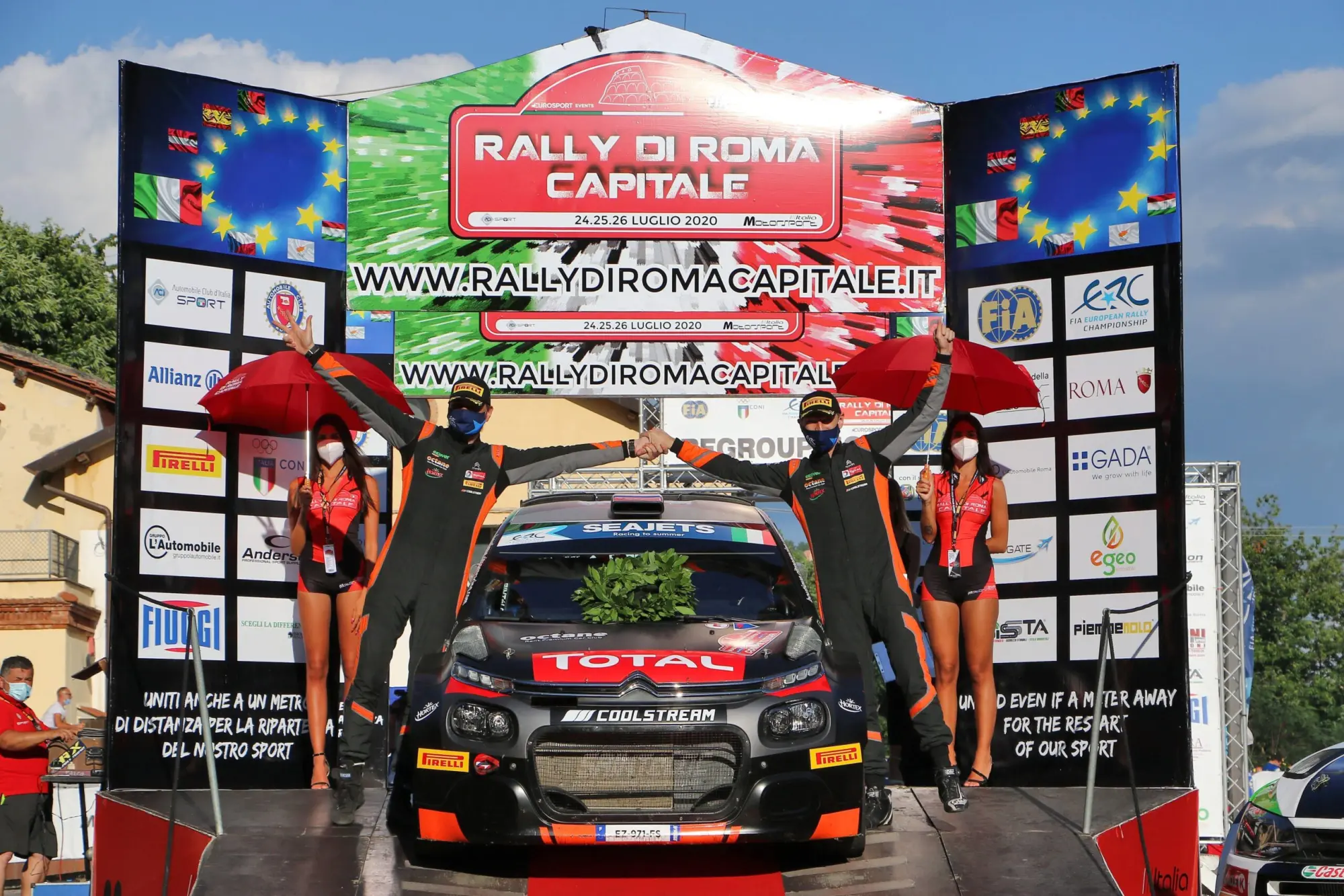 Rally di Roma Capitale: Lukyanuk dominatore