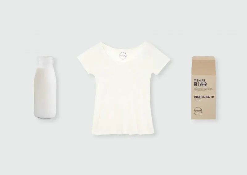 Da Good Sustainable Mood una t-shirt...al latte