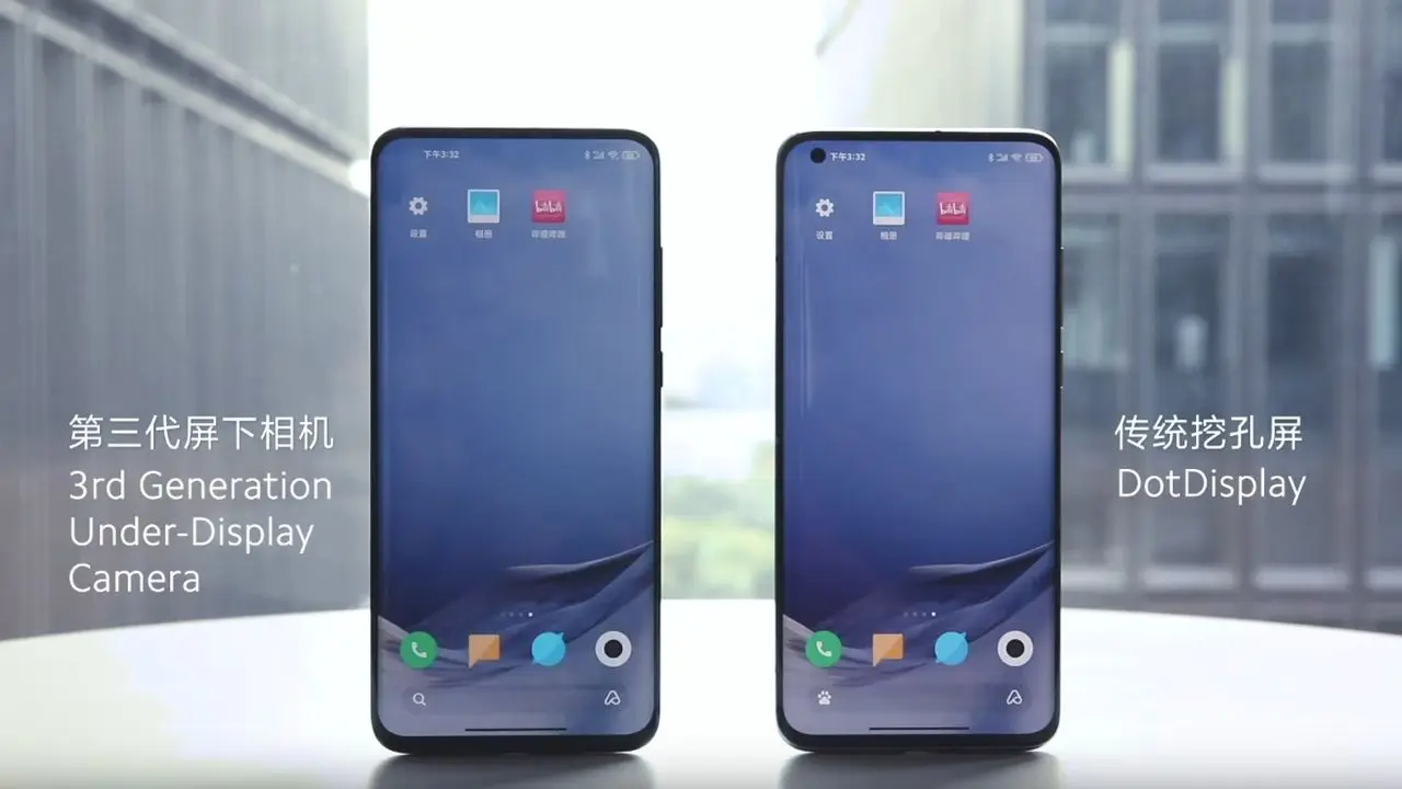 Xiaomi svela la tecnologia di terza generazione dell'under-display camera