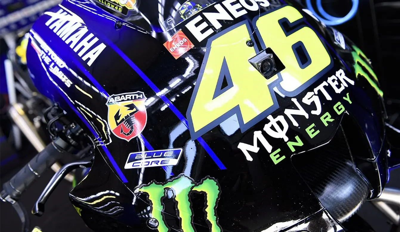 Abarth "in pista" sulle Yamaha YZR-M1 di Viñales e Rossi