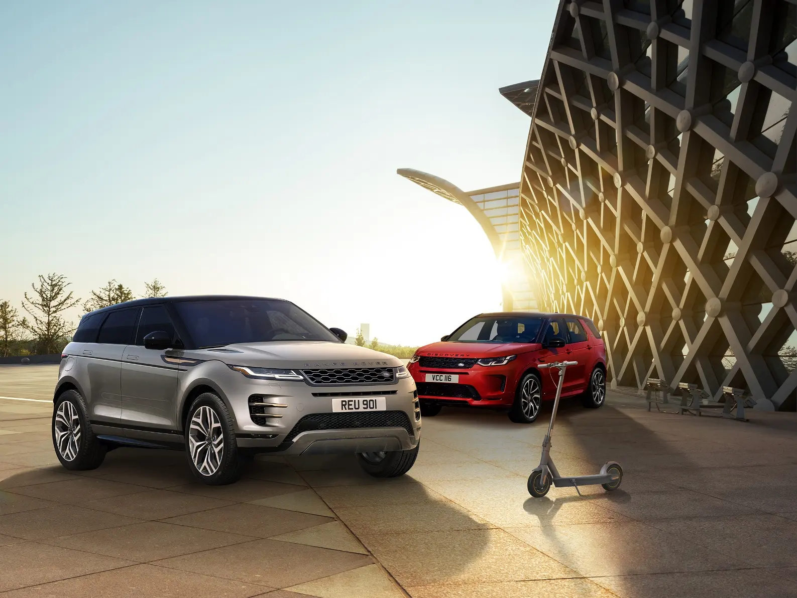 Land Rover e Segway: una serie limitata per la micro-mobilità