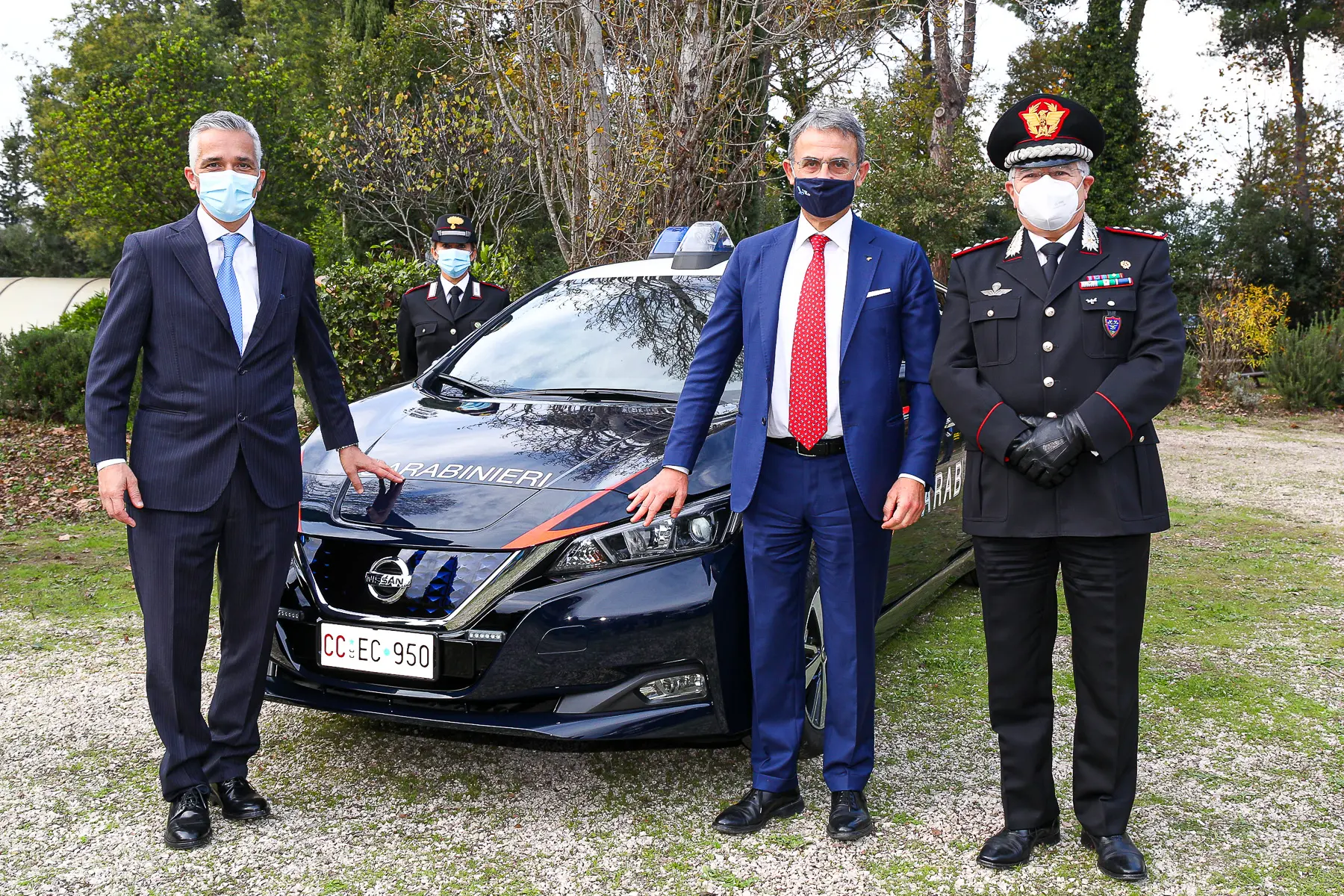 Nissan: 52 LEAF in dotazione all’Arma dei Carabinieri
