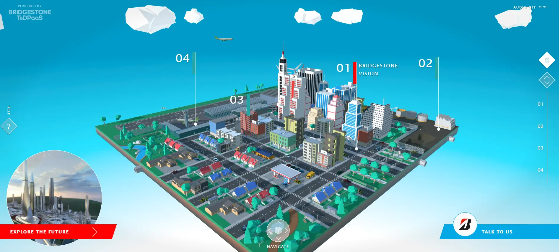 Bridgestone presenta Virtual City of the Future al CES 2021