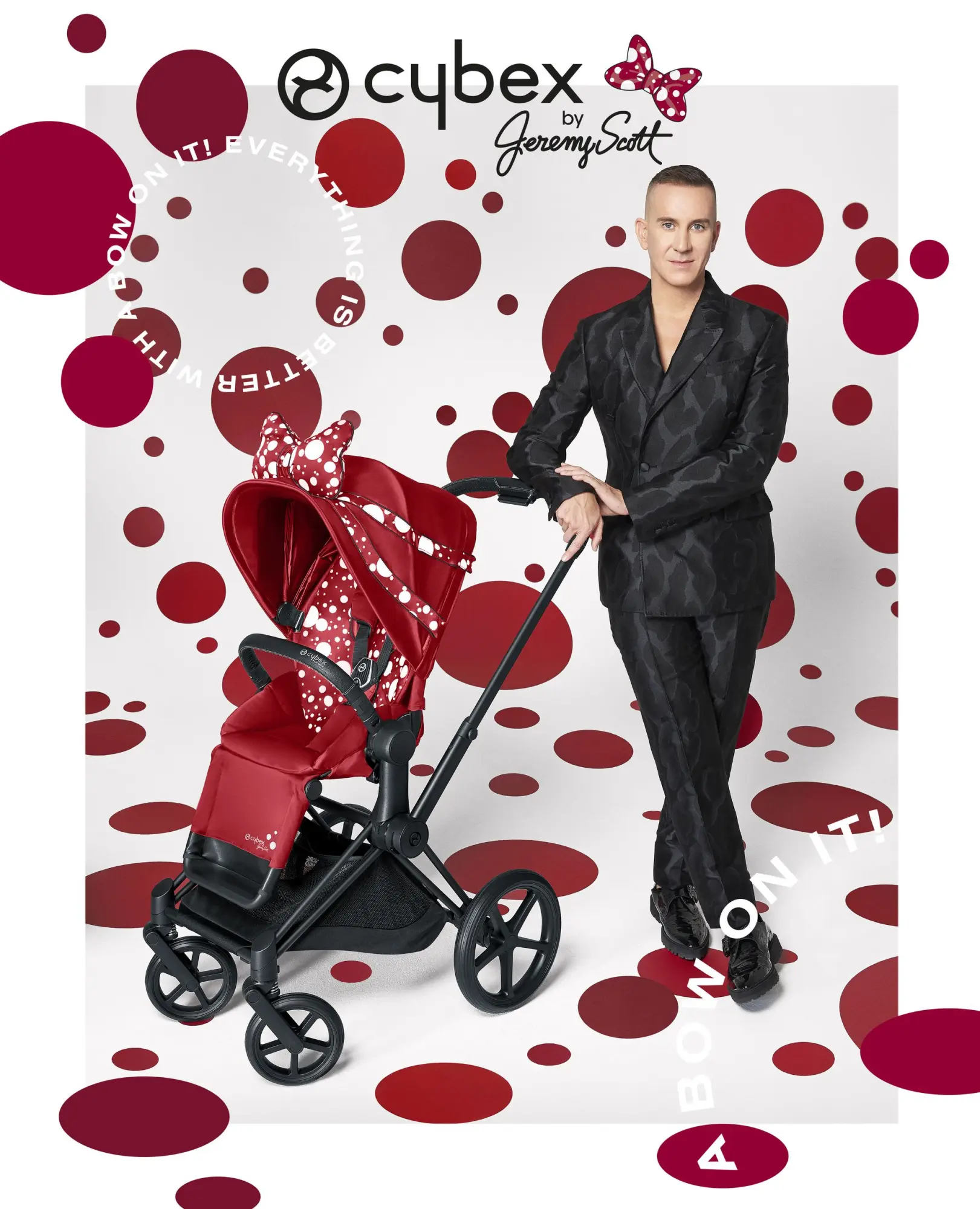 CYBEX presenta la sua ultima fashion collection con l’icona del design JEREMY SCOTT