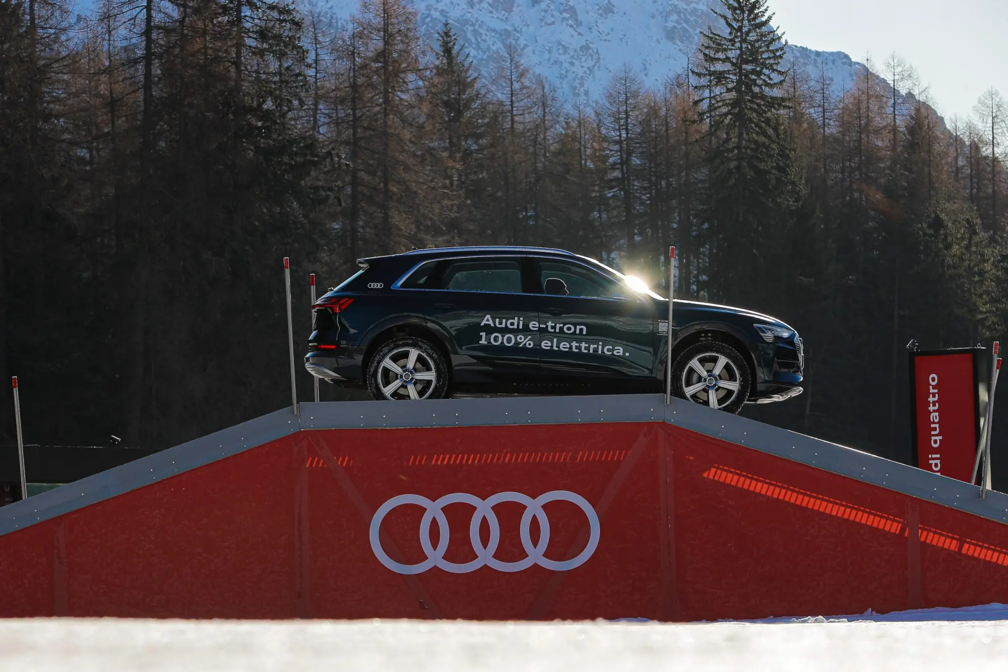 Audi ai Mondiali di Cortina: mobilità consapevole e sportività