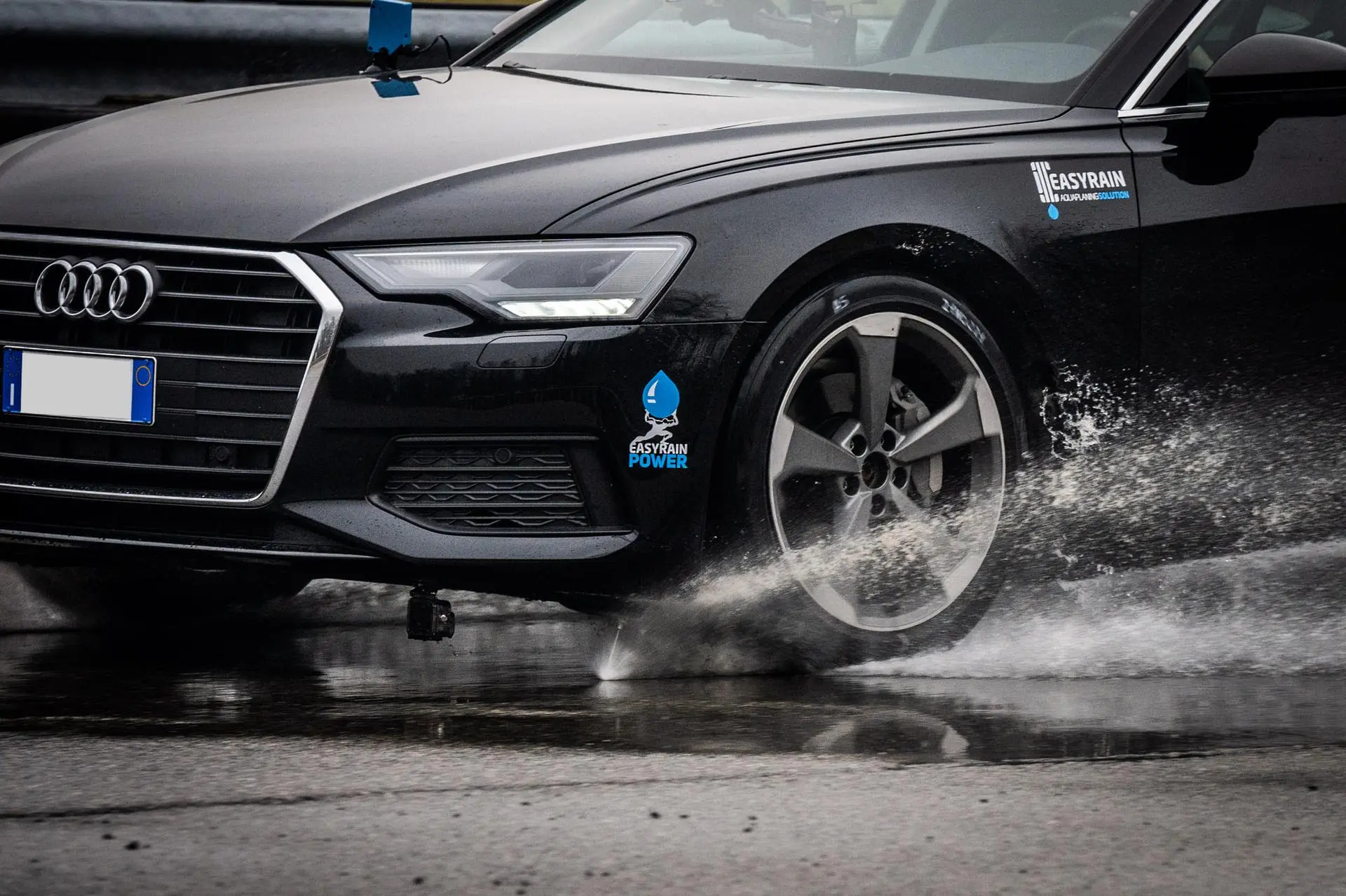 Easyrain con Bosch e Italdesign per sistema anti aquaplaning