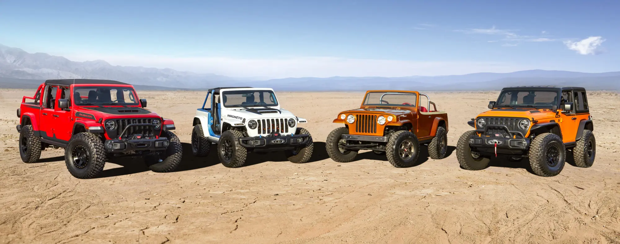 Jeep e Jeep Performance Parts: ecco i concept ultra-performanti all’Easter Jeep Safari 2021
