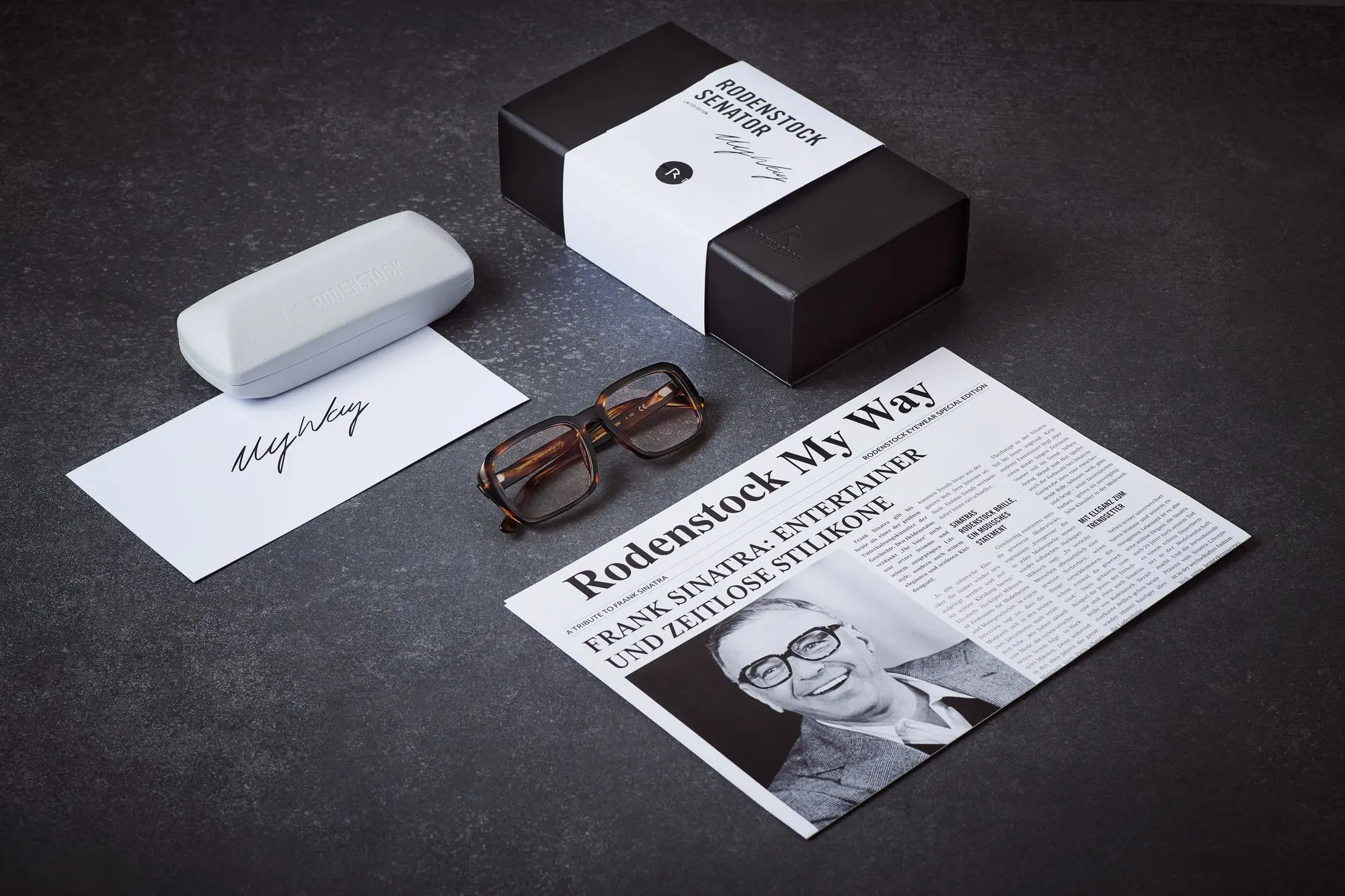 Rodenstock presenta Senator, un omaggio a "The Voice"