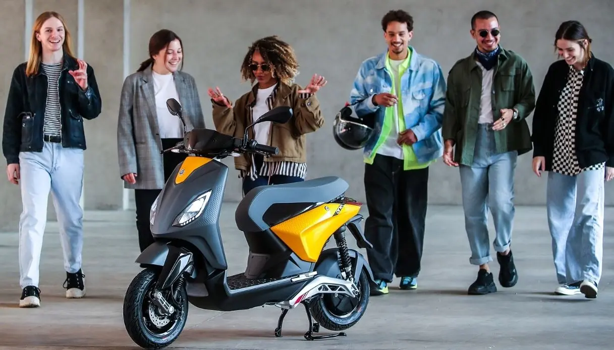 One: lo scooter Piaggio svelato su Tik Tok