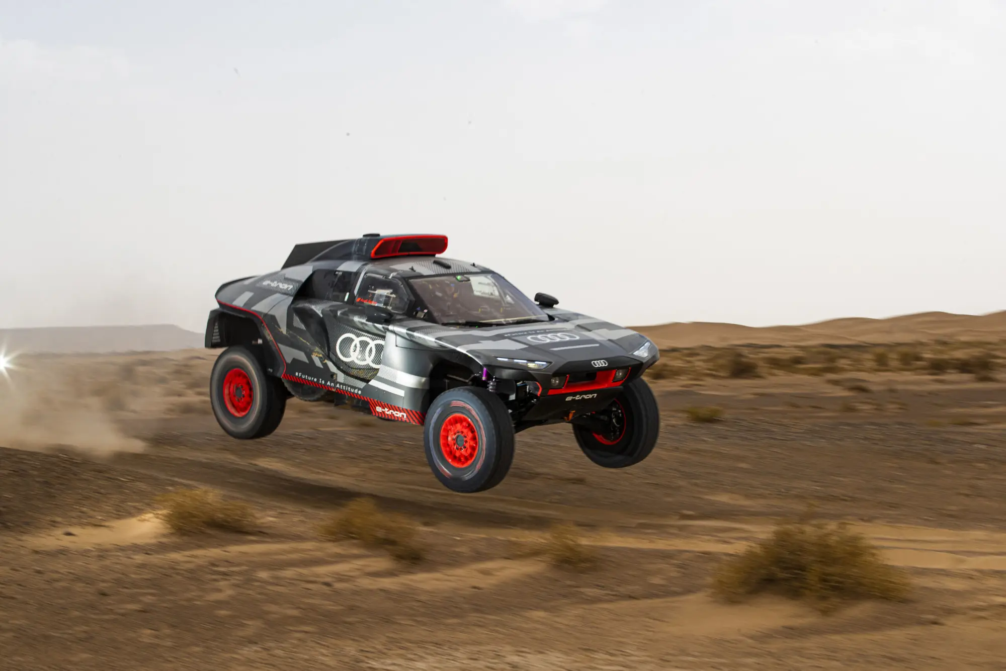 Audi RS Q e-tron: il prototipo dakar 2022 alla prova del deserto marocchino