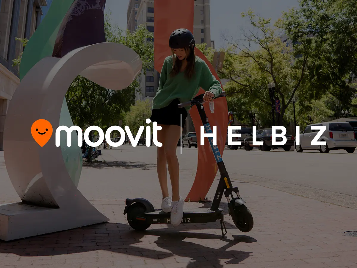 Helbiz e Moovit ampliano la loro partnership globale