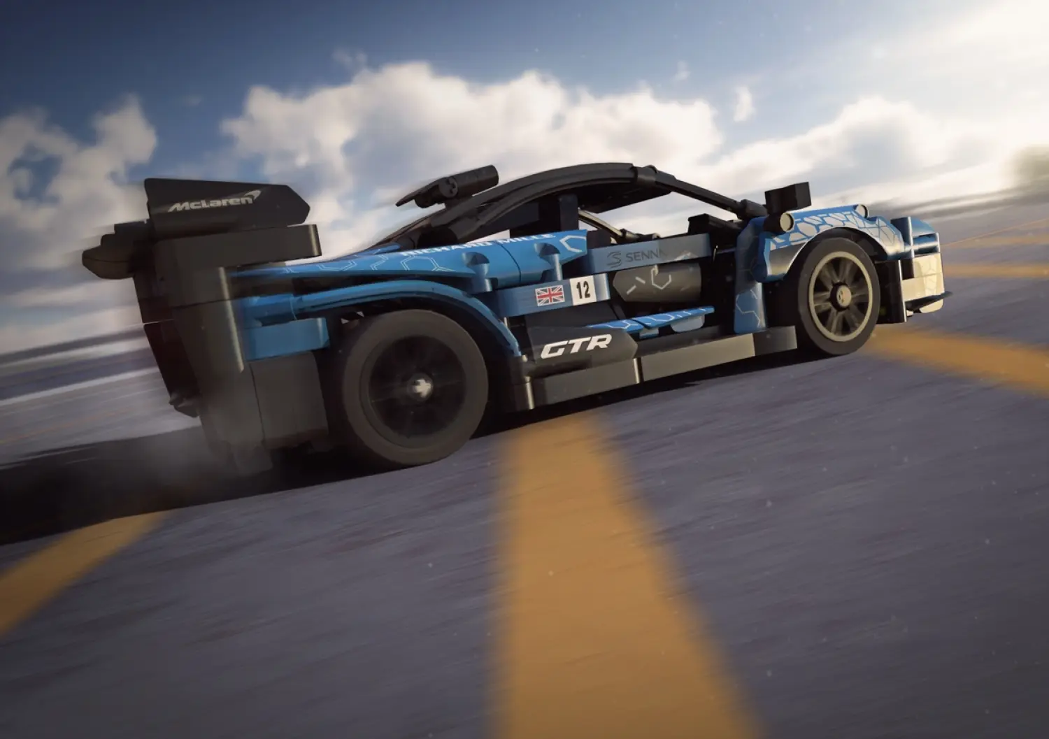Accendi i motori: LEGO Technic McLaren Senna GTR in Asphalt 9: Legends Grand Prix