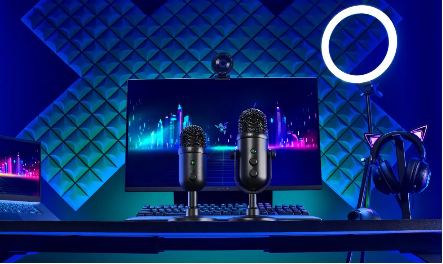 Razer lancia nuovi microfoni per streamer:  Seiren V2 Pro e Seiren V2 x