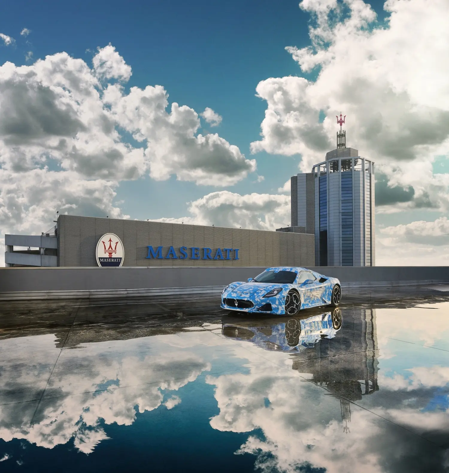 Maserati: ecco il primo prototipo della nuova MC20 cabrio