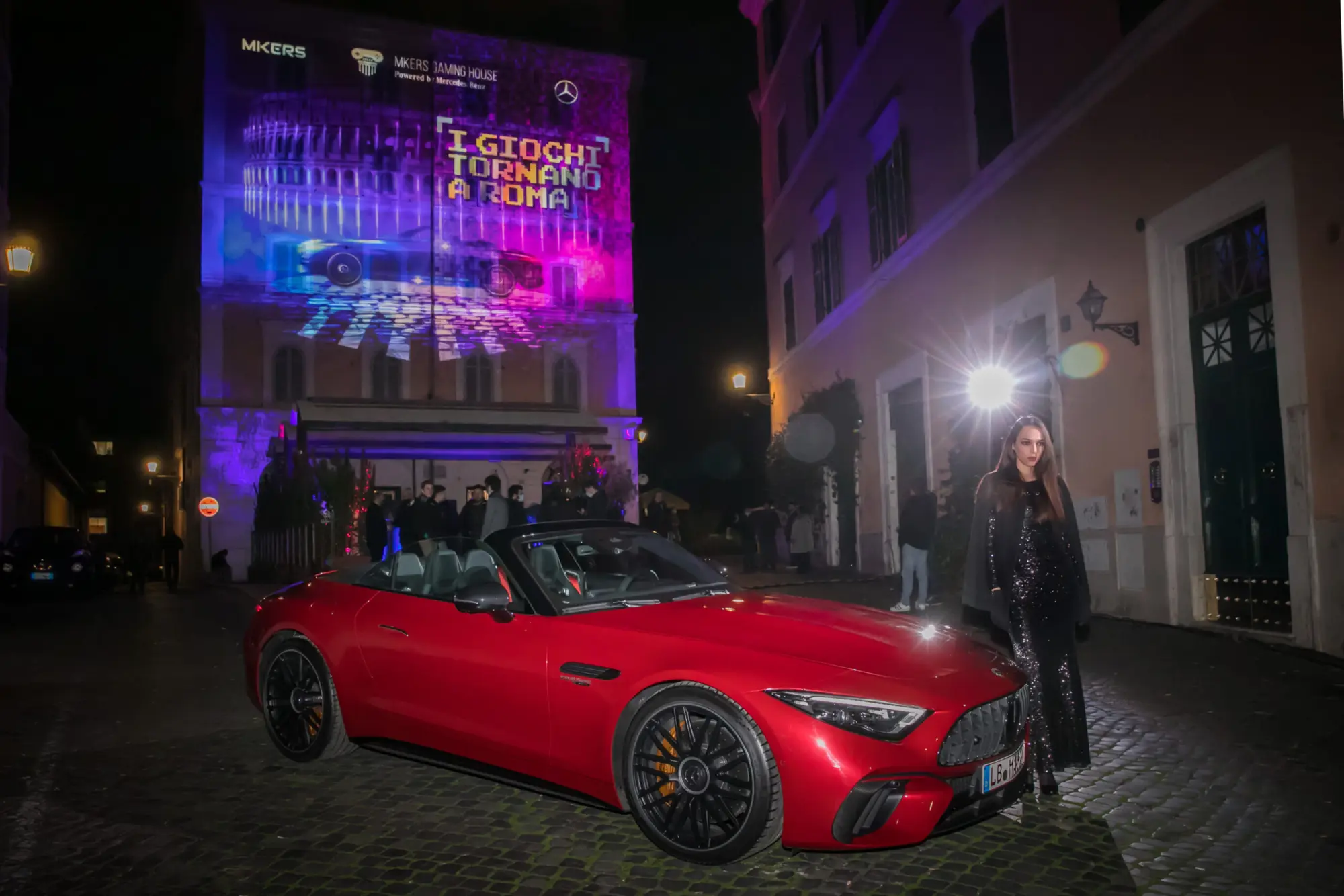 Presentata alla Mkers Gaming House la nuova Mercedes-AMG SL