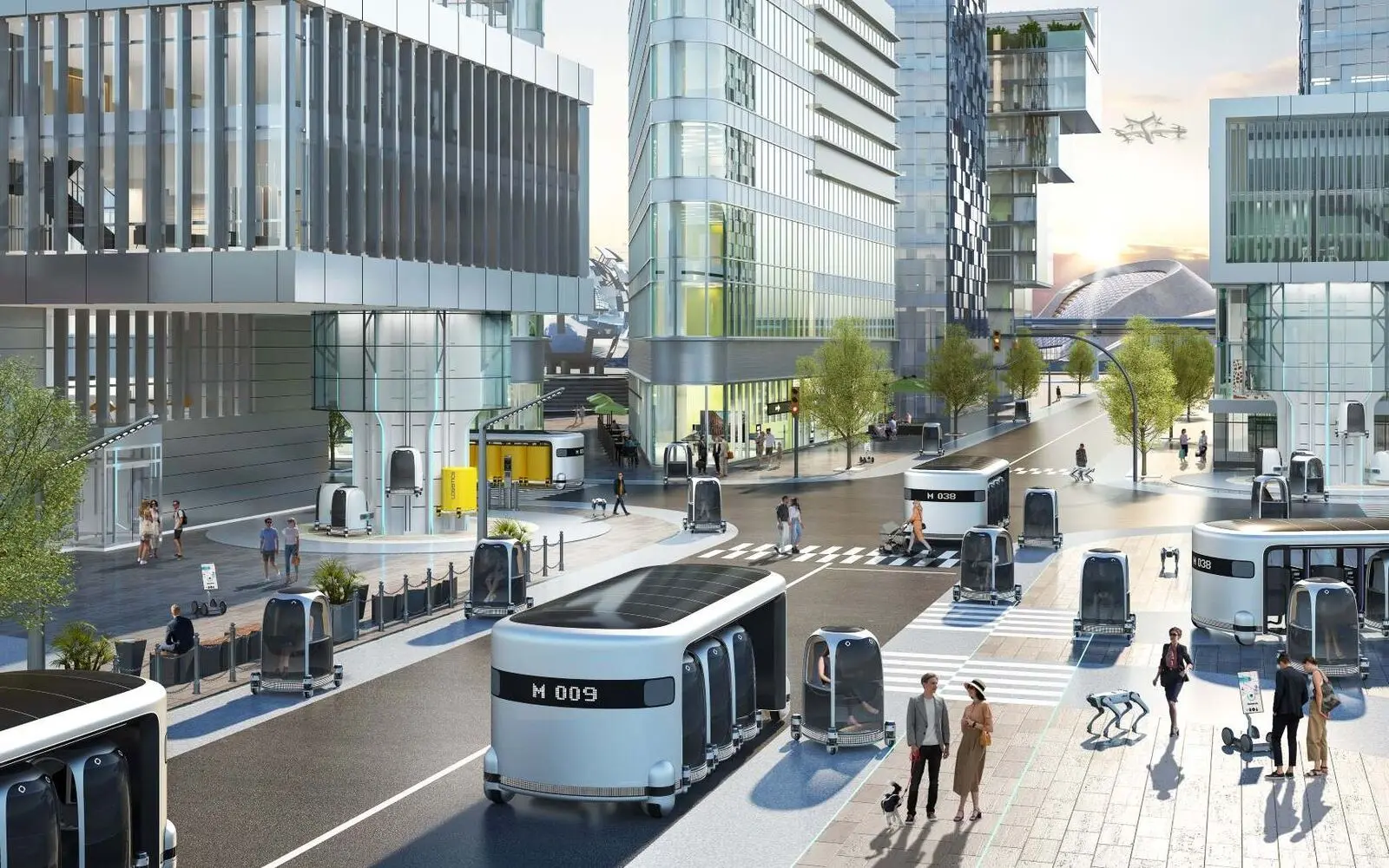 Hyundai presenta al CES 2022 l'innovativo modulo robotico Plug & Drive