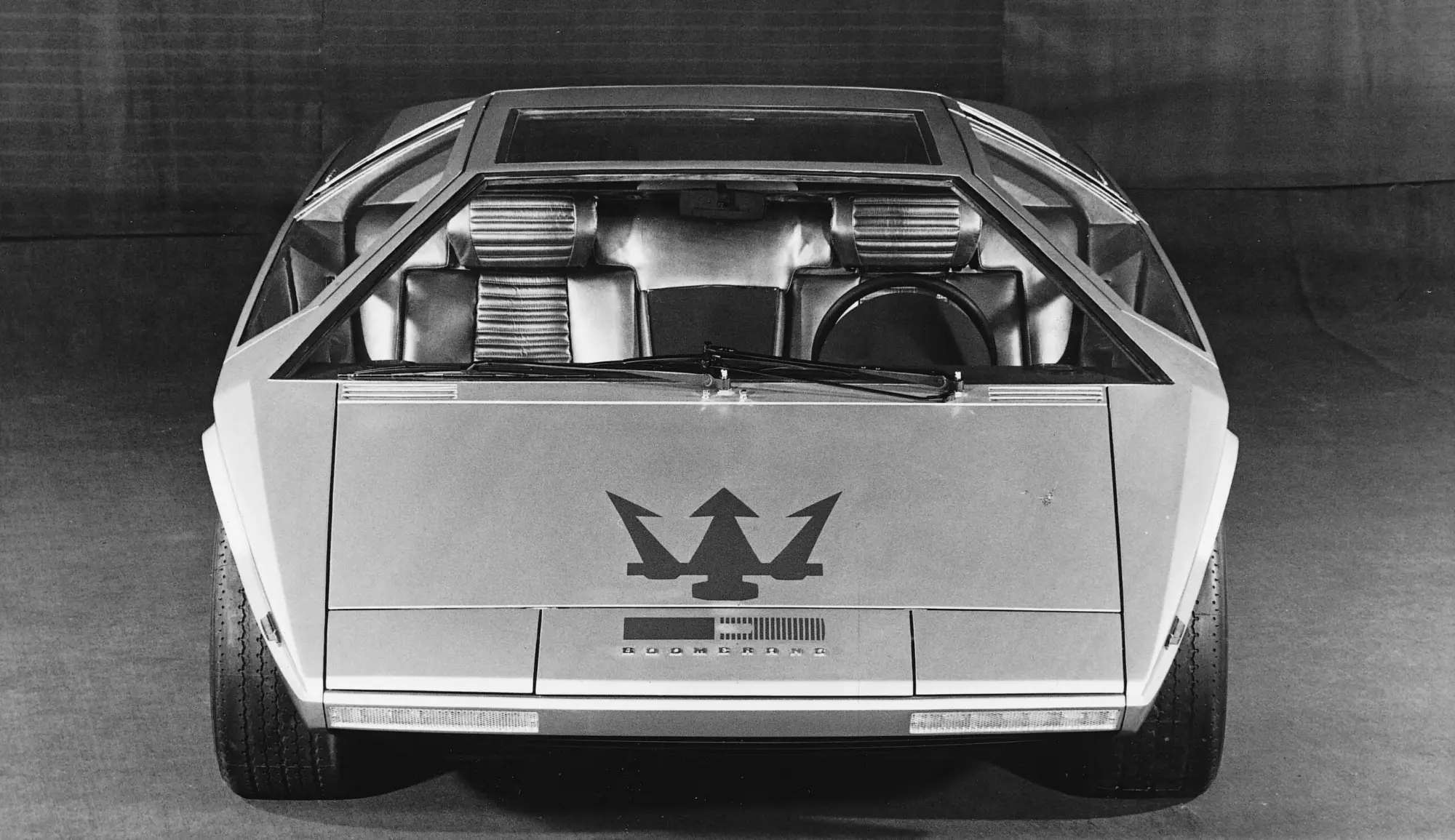 Maserati Boomerang compie 50 anni