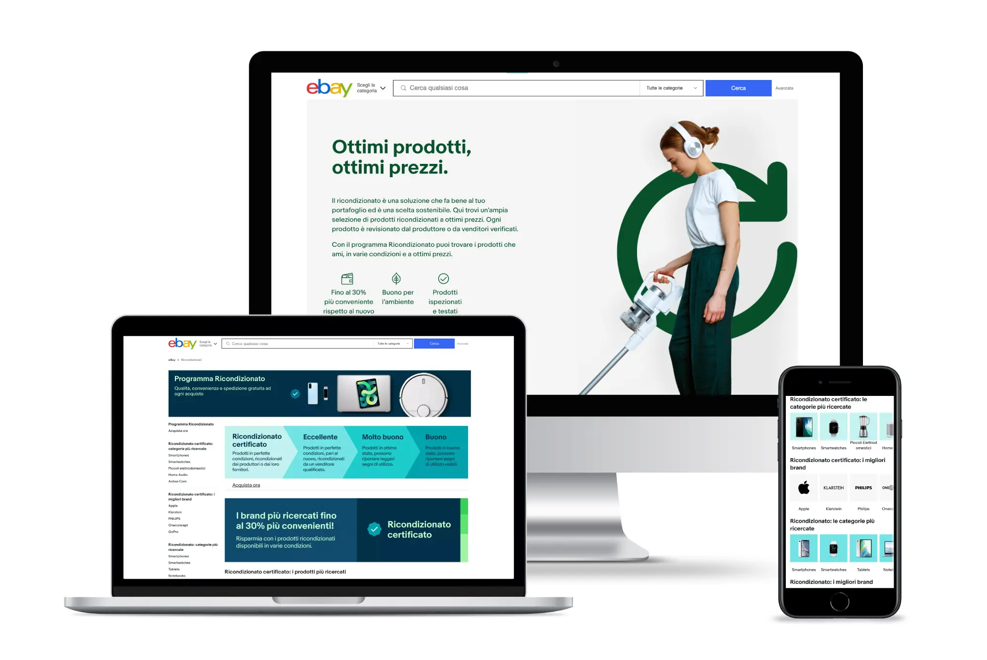eBay: parte il "Programma Ricondizionato"