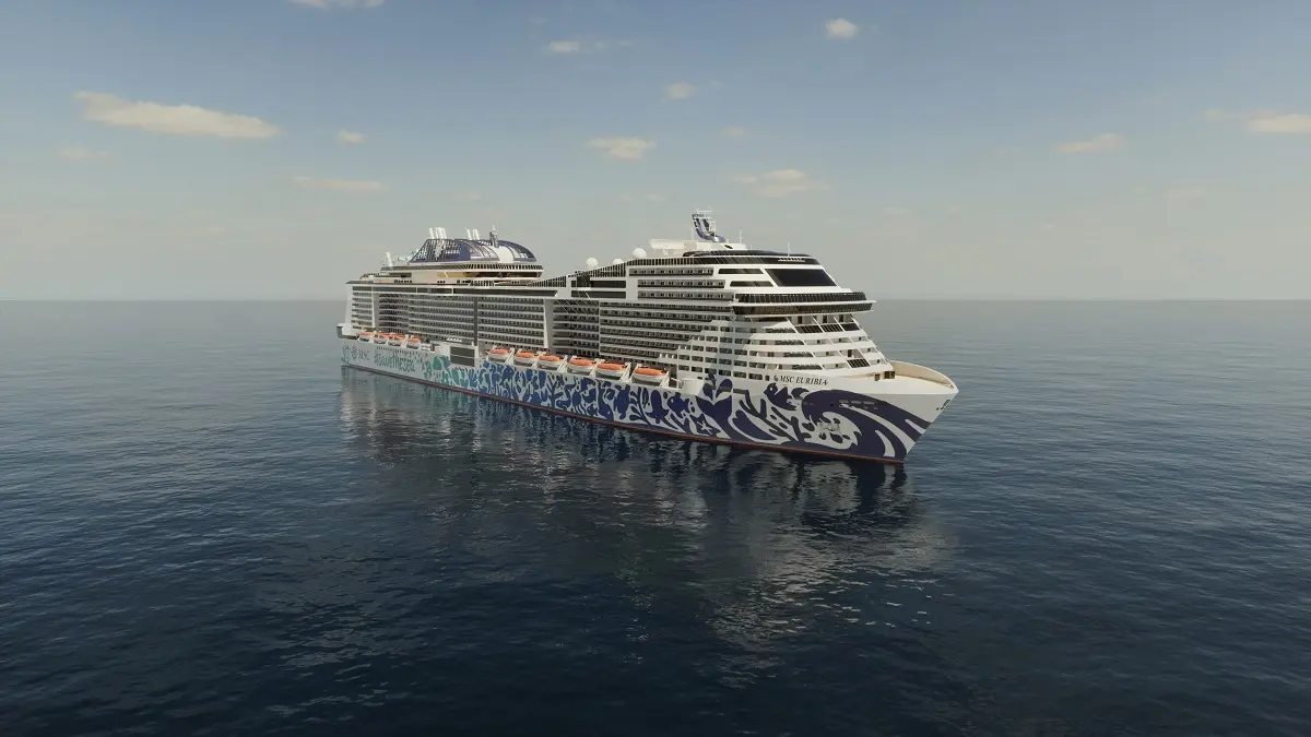 MSC Euribia: tutto pronto per il battesimo a Copenaghen