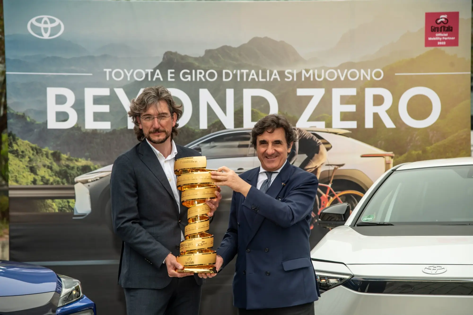 Toyota sarà Auto Ufficiale del 105° Giro d'Italia