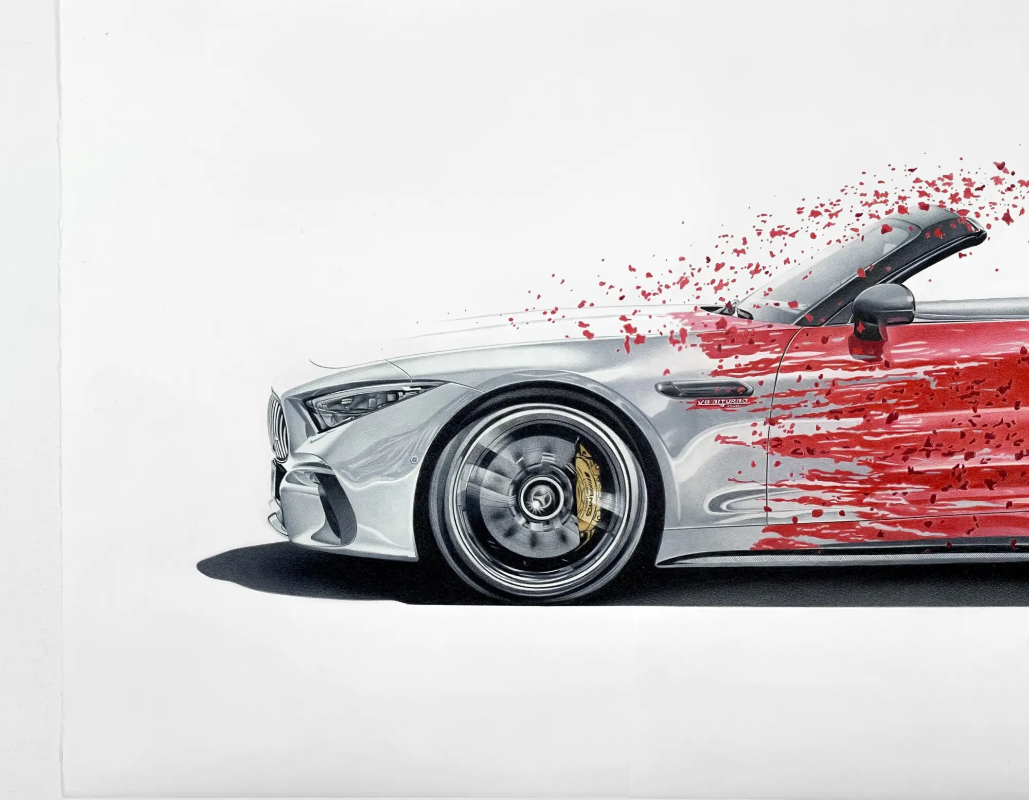 Mercedes AMG è la musa nuova musa ispiratrice dell'arte NFT