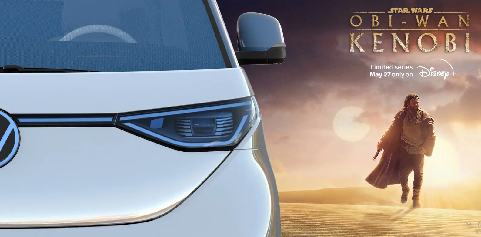 Volkswagen con "Obi-Wan Kenobi" per il lancio del nuovo ID. Buzz 100% elettrico (il video)