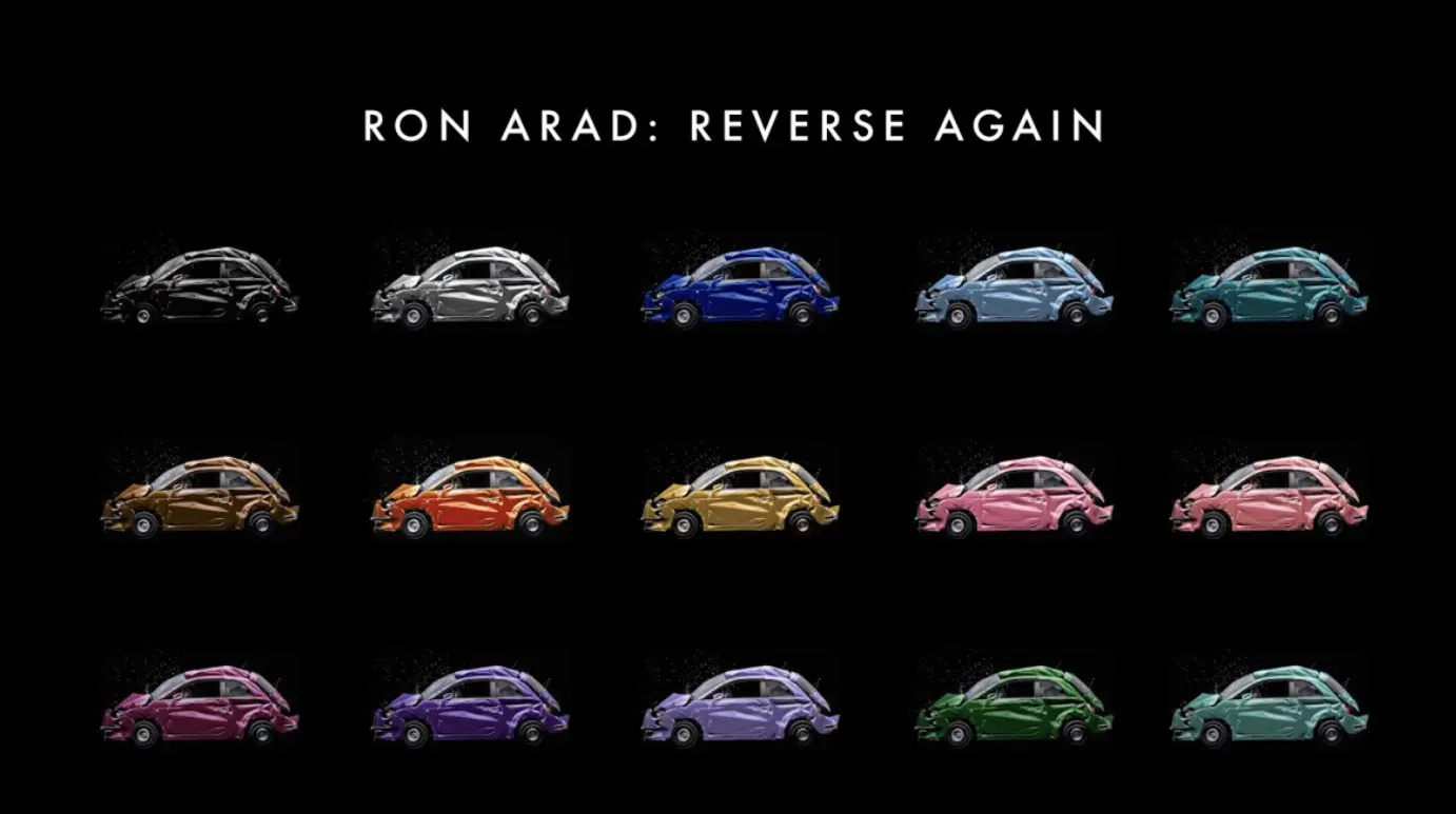 La Fiat 500 diventa un’opera d’arte digitale grazie all’artista Ron Arad